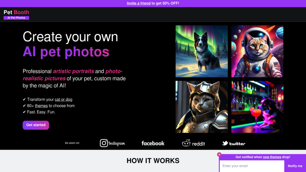 Pet Booth Captura de pantalla