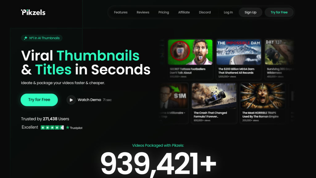 Pikzels Captura de pantalla