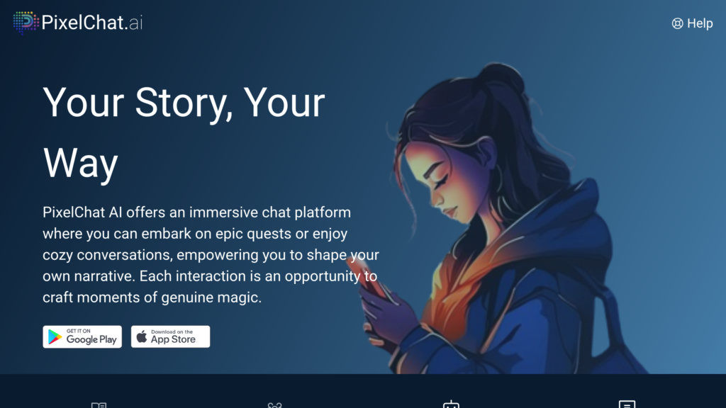 PixelChat Capture d'écran