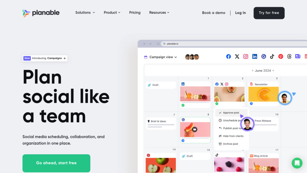 Planable Captura de pantalla