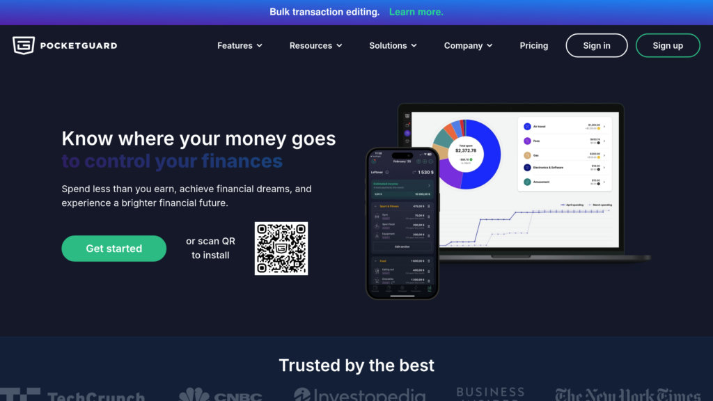 PocketGuard Screenshot