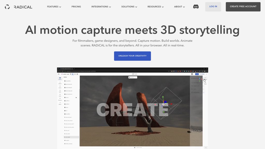 RADiCAL Motion Screenshot