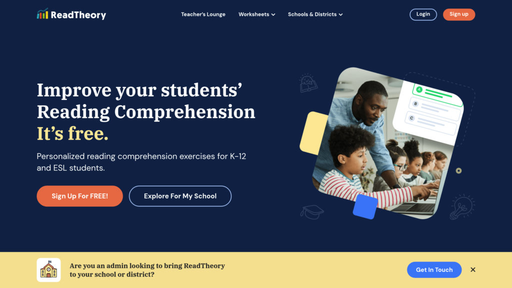 ReadTheory Screenshot