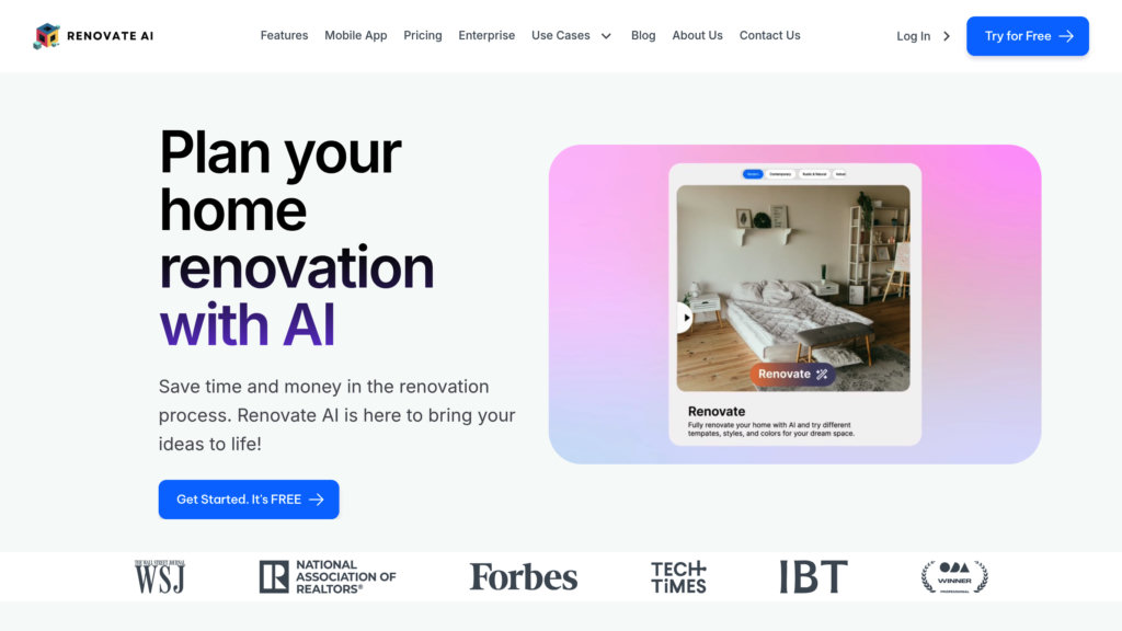 Renovate AI Captura de pantalla