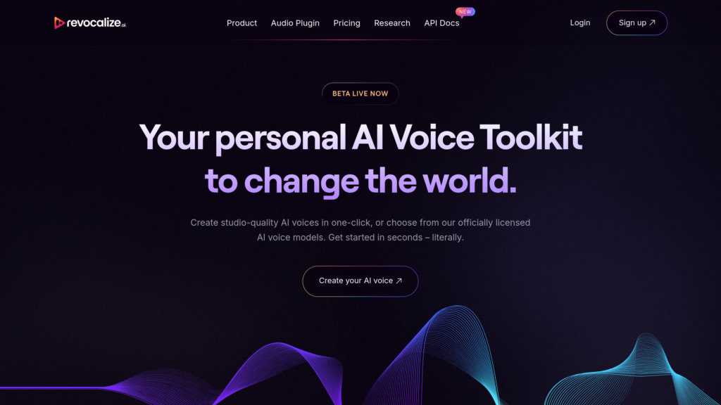 Revocalize AI Screenshot