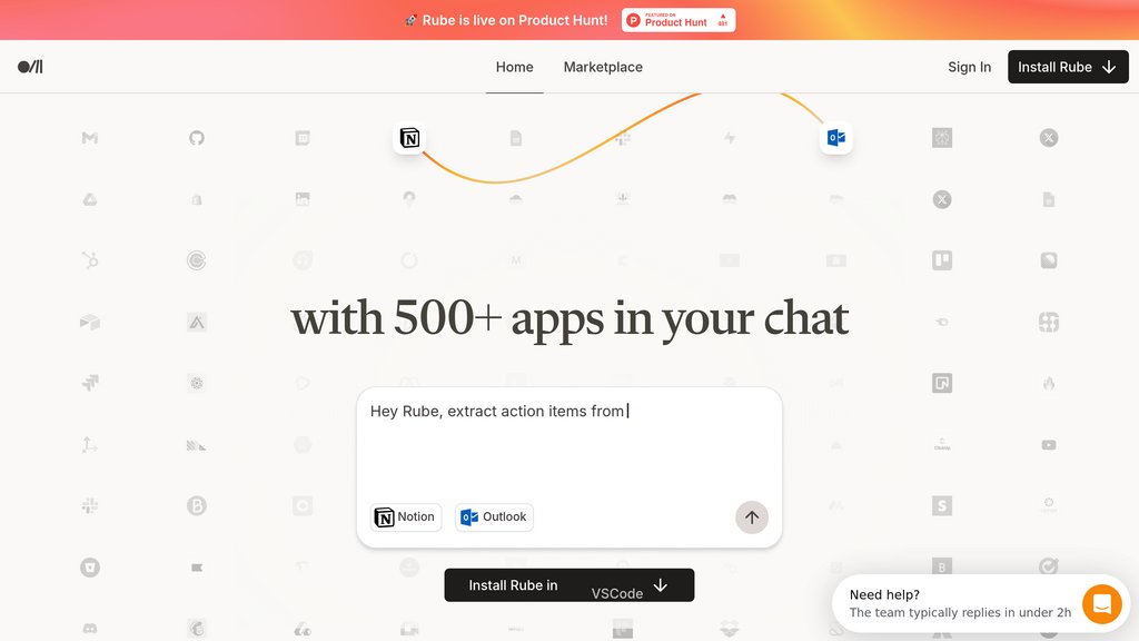 Rube Capture d'écran