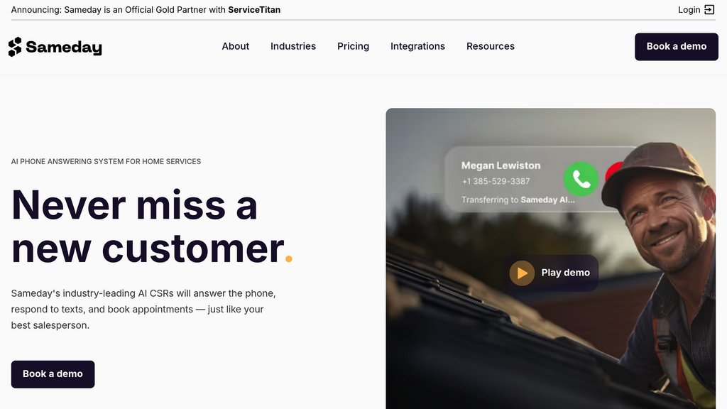 Sameday AI Screenshot
