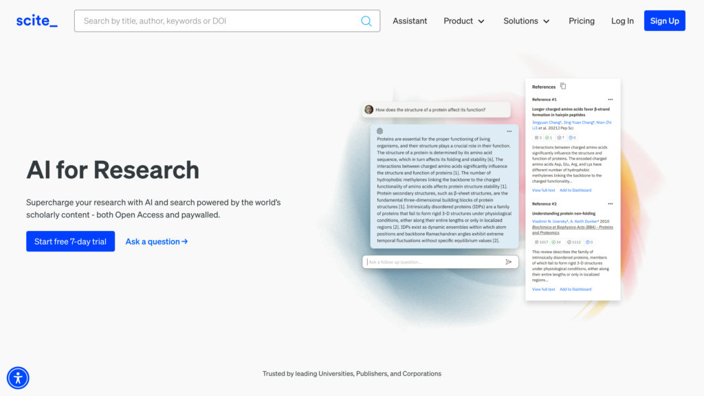 Scite Capture d'écran