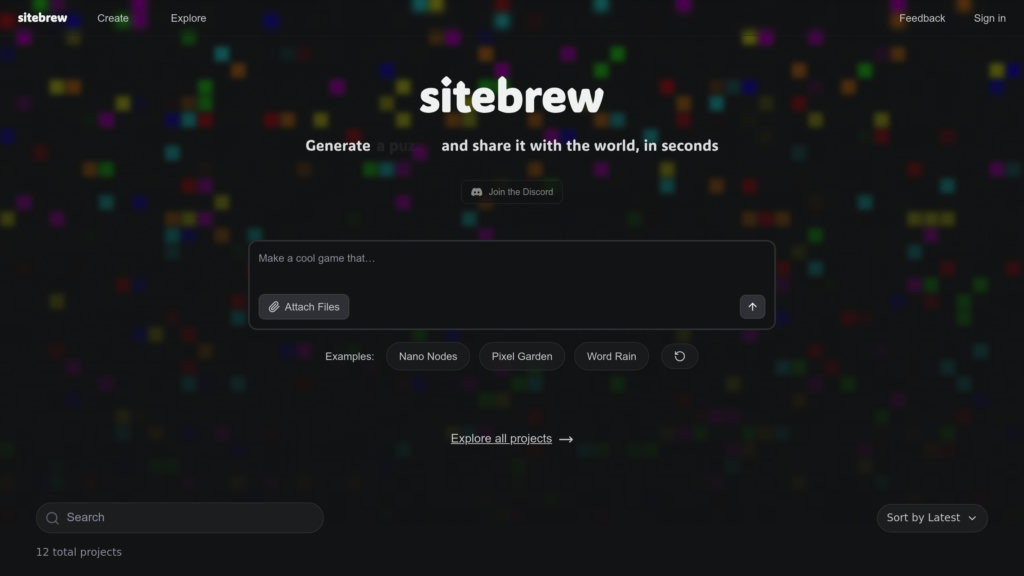Sitebrew AI Screenshot