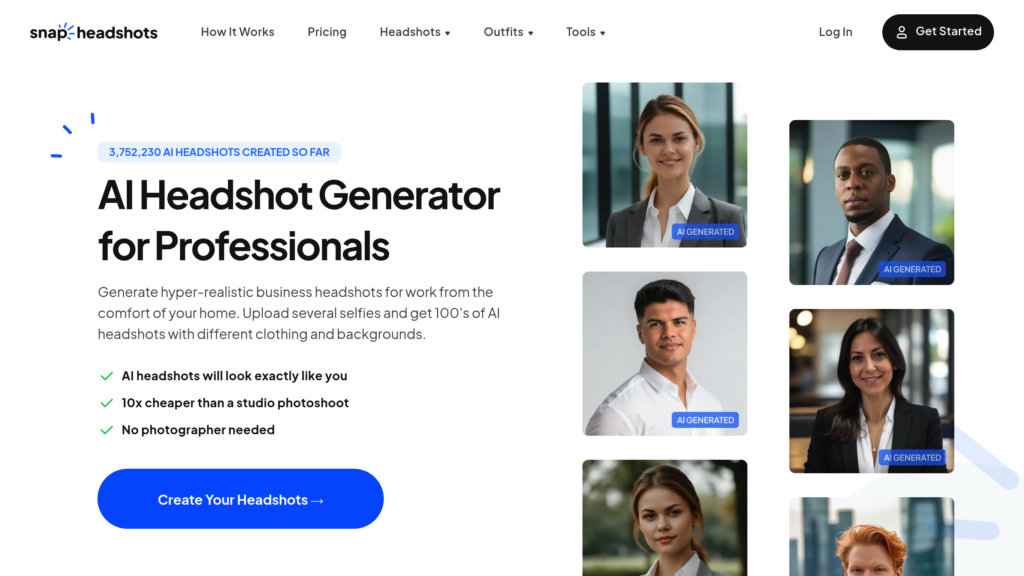 SnapHeadshots Screenshot