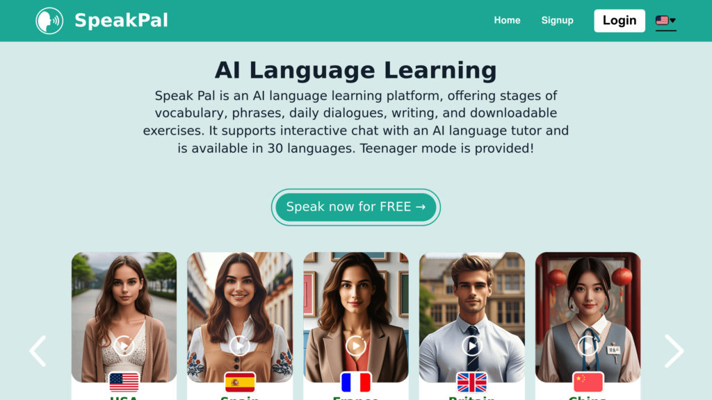 SpeakPal Captura de pantalla