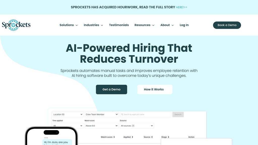 Sprockets Captura de pantalla