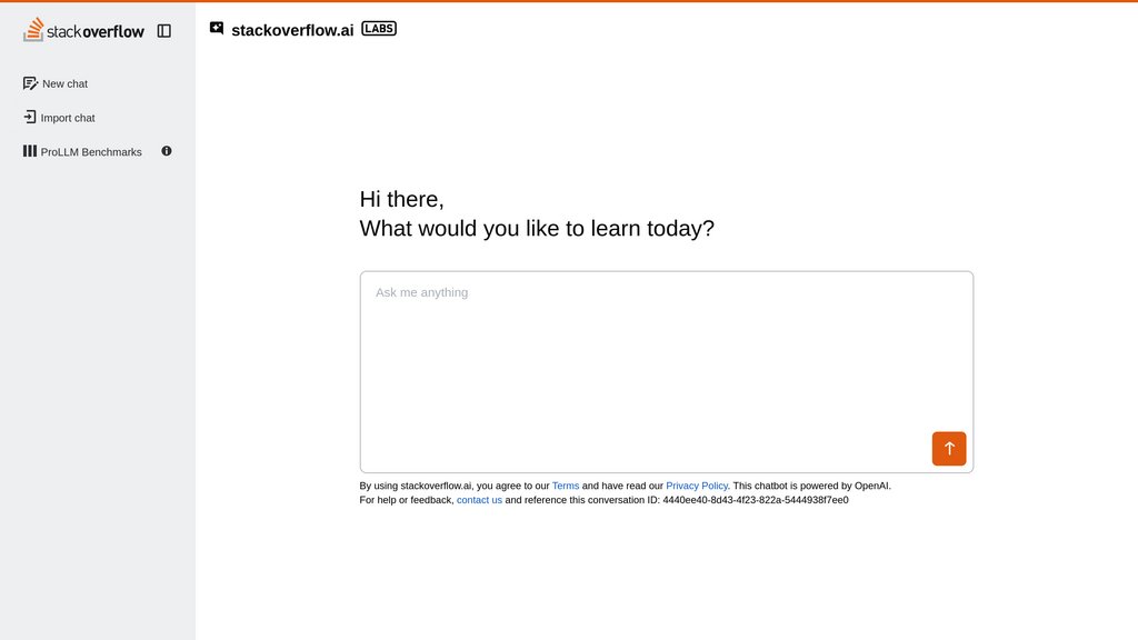 StackOverflow AI Screenshot