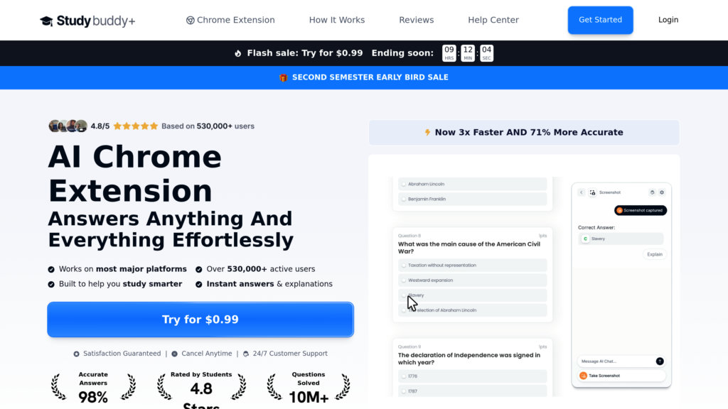 StudyBuddy Capture d'écran