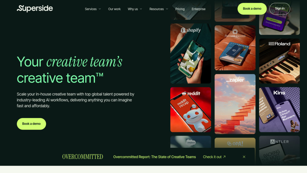 Superside Capture d'écran