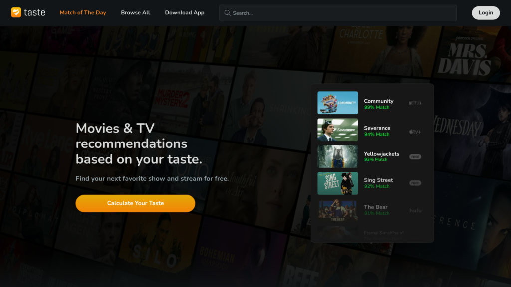 Taste Capture d'écran