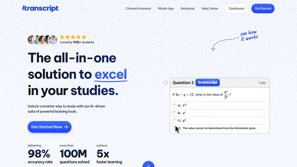 Transcript Capture d'écran