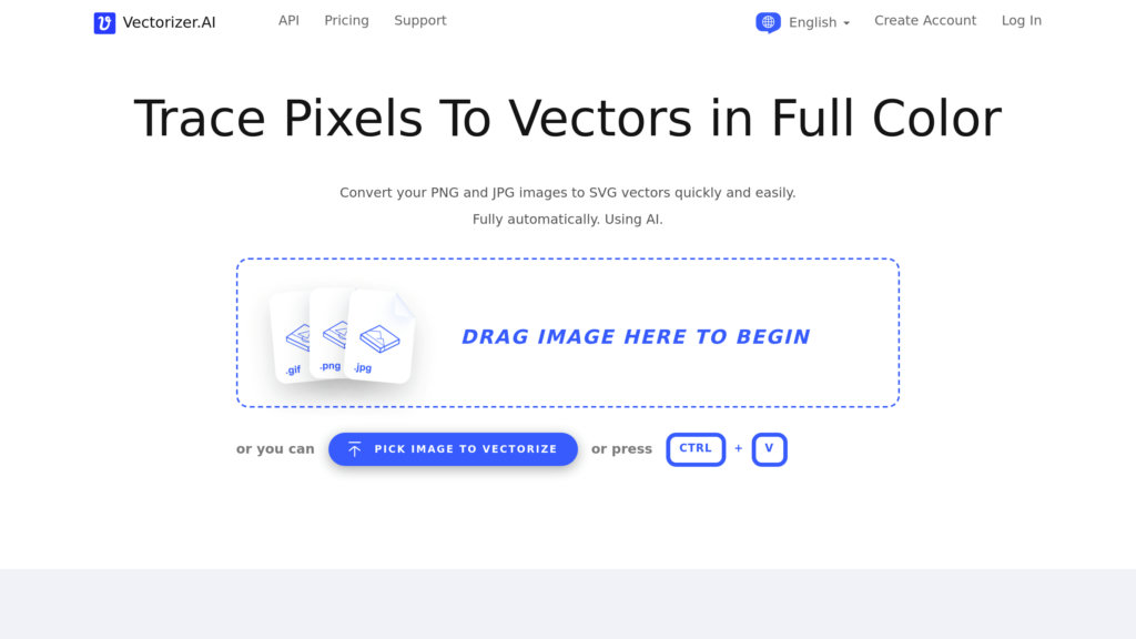 Vectorizer.AI Screenshot