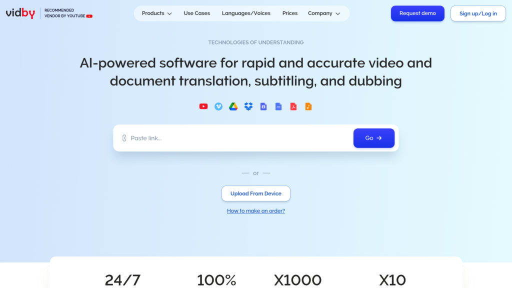 Vidby Captura de pantalla