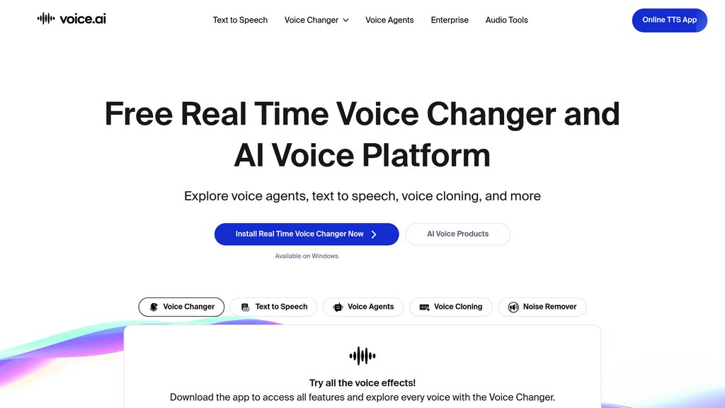 Voice.ai Screenshot