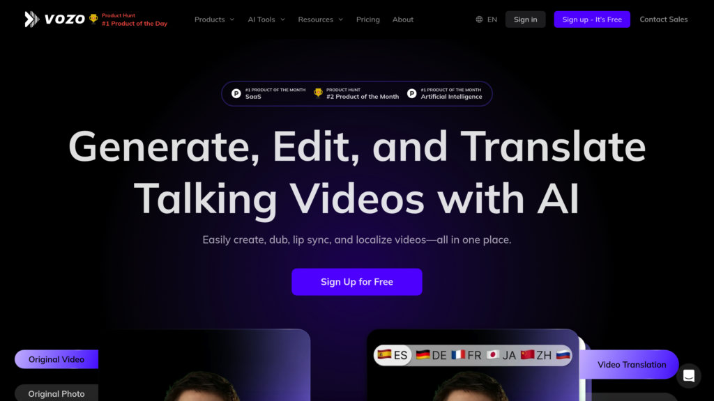 Vozo AI Capture d'écran
