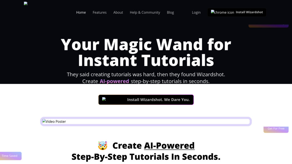 Wizardshot Captura de pantalla