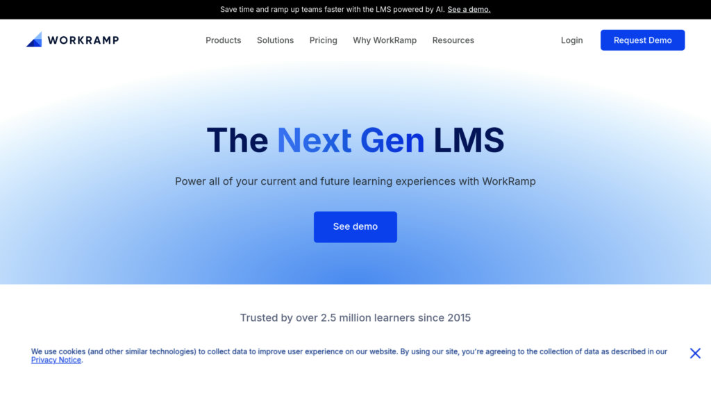 WorkRamp Captura de pantalla