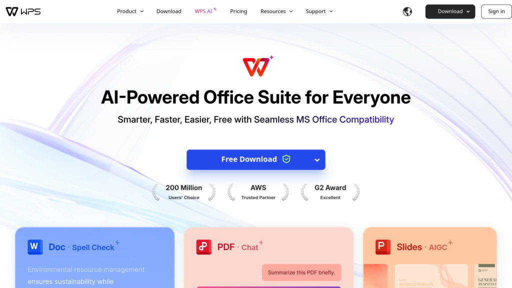 WPS Office Screenshot