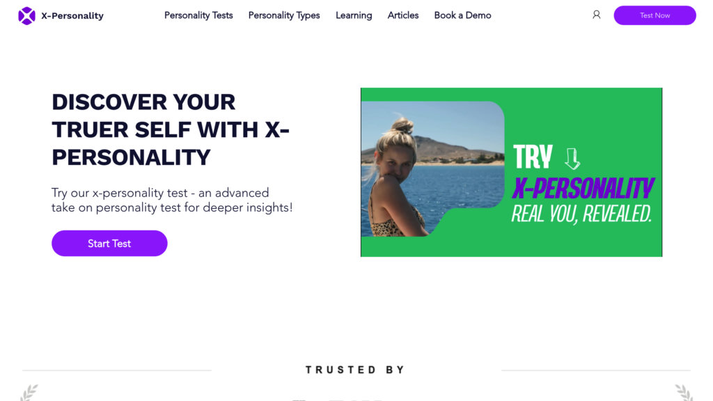 X-Personality Captura de pantalla