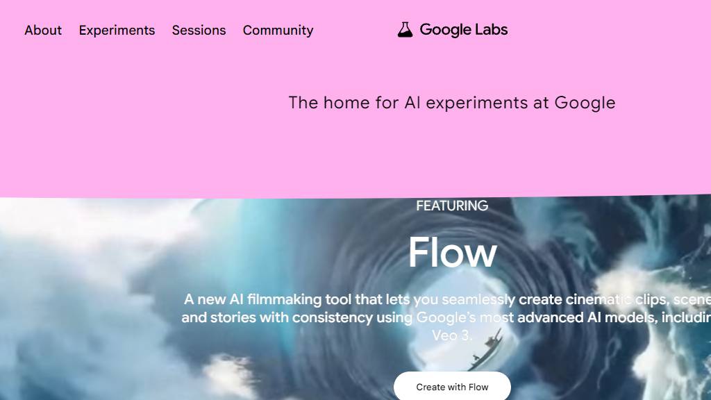 Google Labs Screenshot