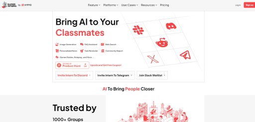 Super Intern - Intelligent group chat assistant automating tasks and boosting team productivity - Logo