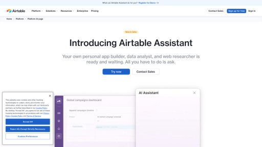 Airtable - Crea aplicaciones personalizadas y automatiza flujos de trabajo - Logo