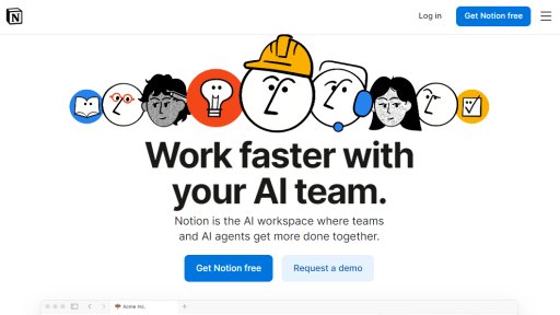 Notion - Espacio de trabajo unificado para notas y gestión de proyectos - Logo