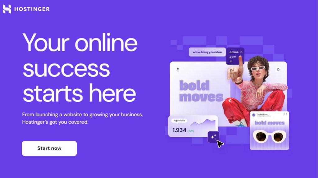 Hostinger Horizons Screenshot