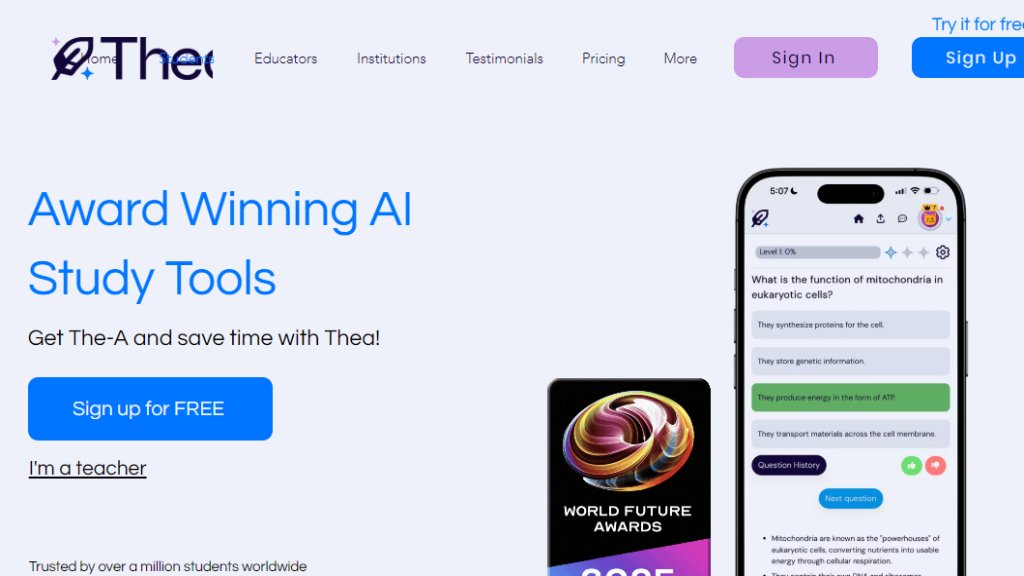 Thea Study Captura de pantalla