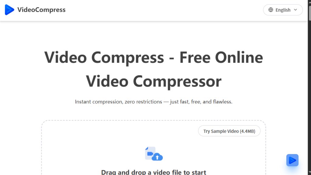 VideoCompress.ai Capture d'écran