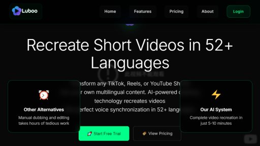 Luboo Labs - Herramienta localización video: traducción y doblaje automático rápido - Logo