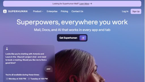 Superhuman - Suite de productividad con IA integrada - Logo