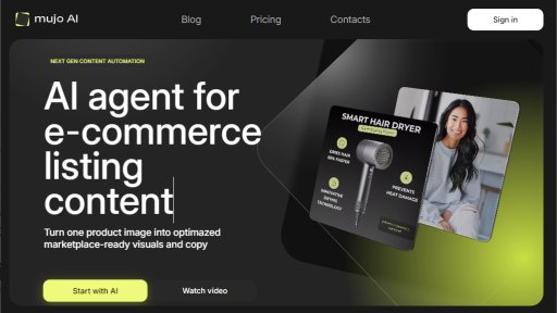 Mujo AI - Generador de Fotos de Perfil con IA - Logo