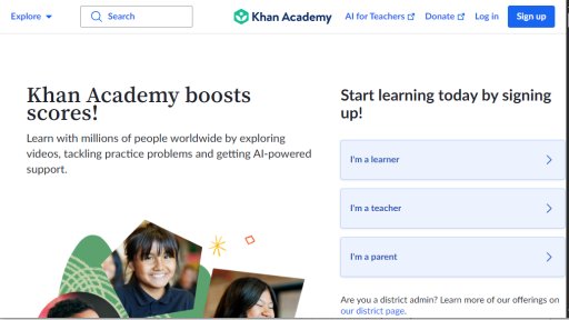 Khan Academy - Plateforme éducative gratuite et complète - Logo