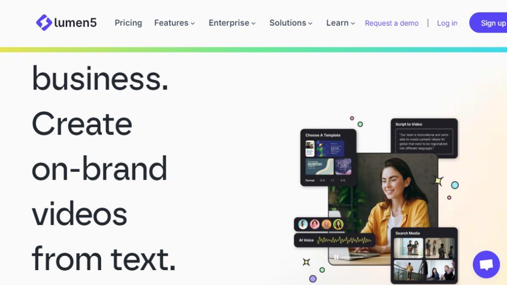 Lumen5 Screenshot
