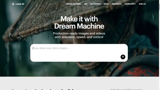 Luma AI - Luma AI: IA multimodal para creación rápida - Logo