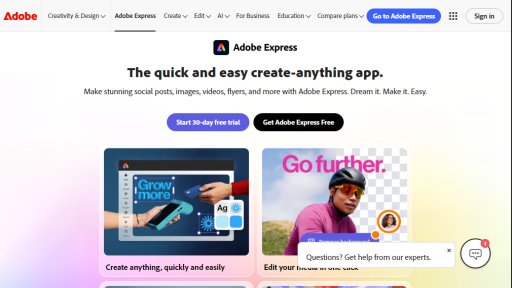 Adobe Express - Adobe Express: Diseño Rápido con IA Inteligente - Logo