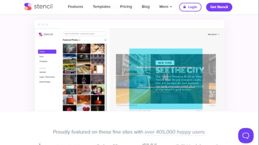 Stencil - Stencil: Diseño gráfico inteligente y rápido - Logo