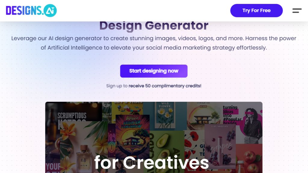 Designs.ai 스크린샷