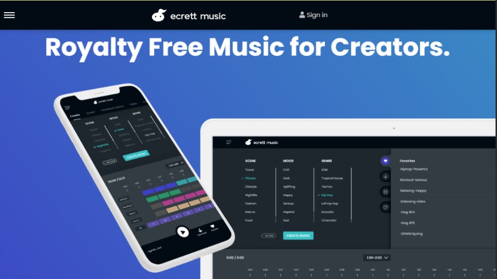 Ecrett Music Screenshot