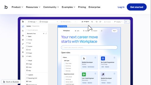 Bubble - Bubble: No-Code App Builder Platform Review - Logo