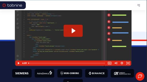 Tabnine - Asistente de código inteligente para desarrolladores - Logo
