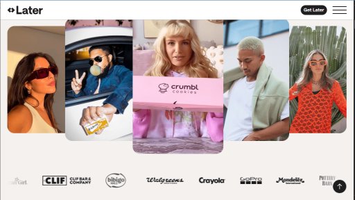 Later - Social Media Management & Influencer Platform - Logo