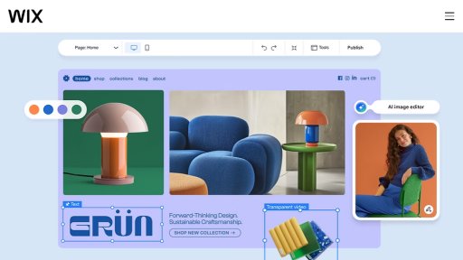 Wix - Creador de sitios web inteligente y rápido - Logo